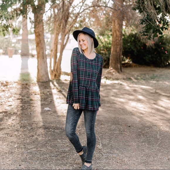 JODIFL brand new plaid lightweight sweater - Picture 4 of 7